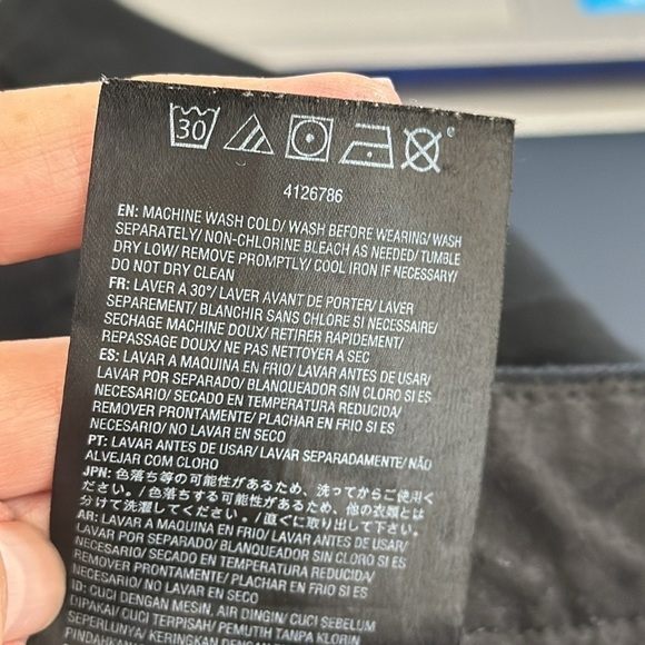 Volcom Men's 36 True To This Twill Shorts Black EUC Flat Front Inseam 9.75" - Picture 11 of 13